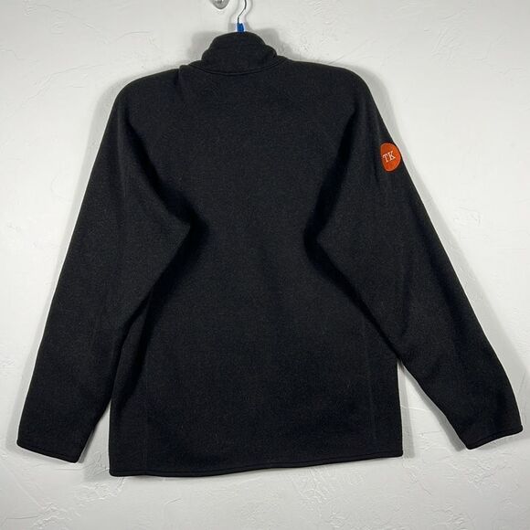 🔥🔥 PATAGONIA Black Designer Full-Zip Fleece Jacket Men Size LARGE - EXCELLENT - Picture 7 of 11